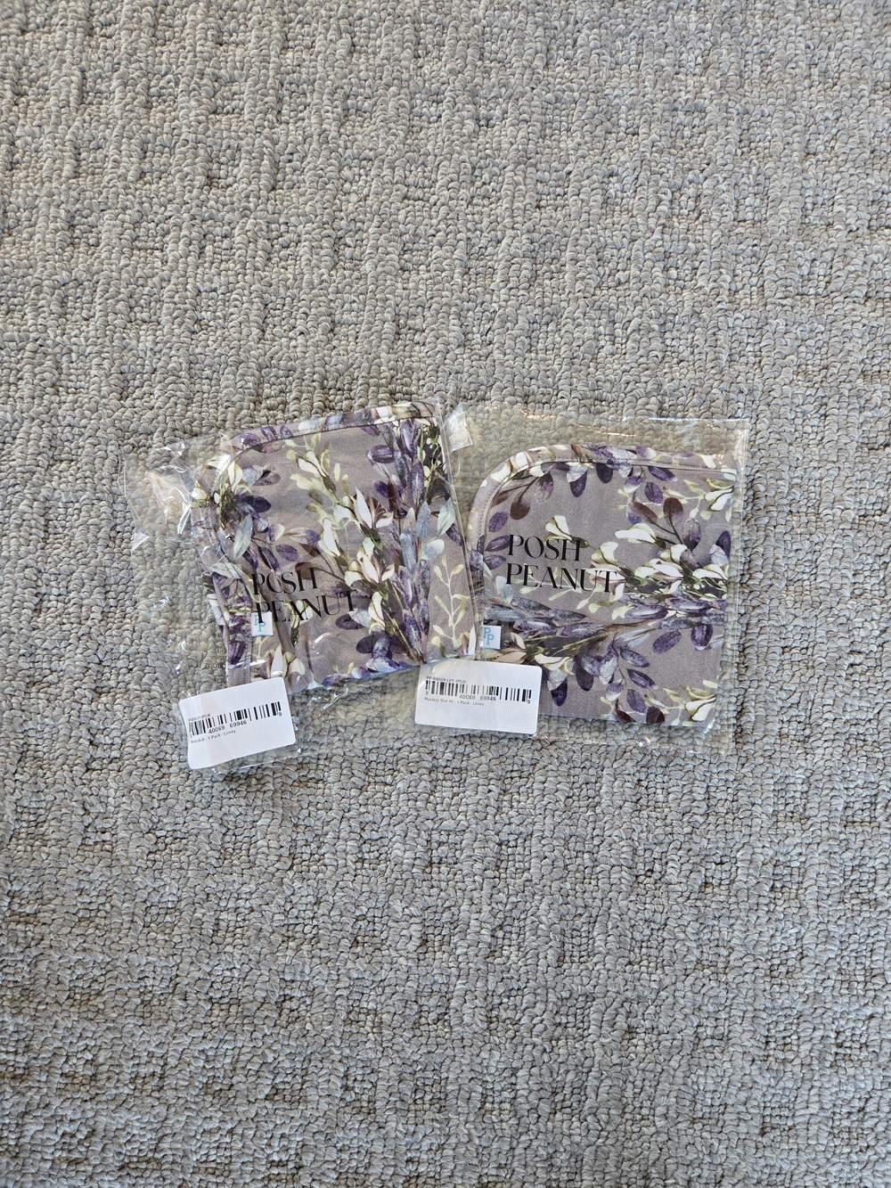 Posh Peanut Lavender Floral Loveys
